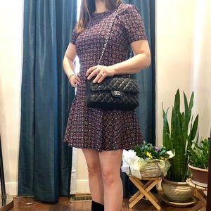 Retro printed dress